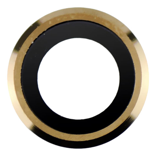 3x Lente De Camara Con Marco Para iPhone 6s Plus Dorado Refa