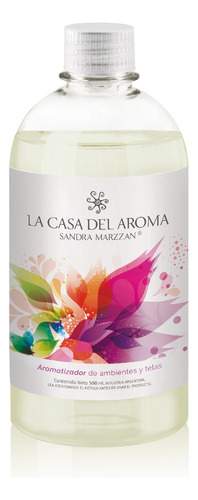 10 Aromatizador De Telas Y Ambientes Sandra Marzzan 500 Ml