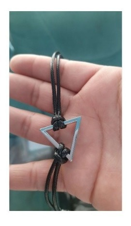 Pulsera Diseño De Triángulo Hombre Vikingo Varios Modelos