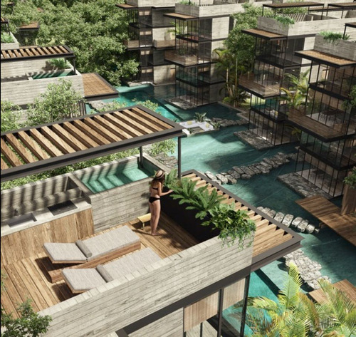 Penthouse Eco Amigable, Alberca Con Multiples Areas Comunes
