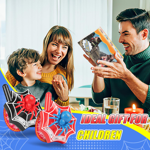 Walkie Talkies 2 Araña Radios Niños Regalo Navidad 74