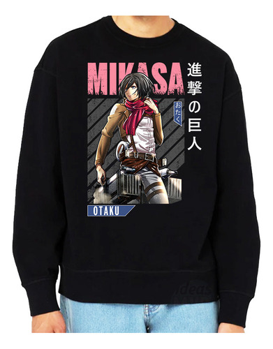 Buzo Attack On Titan Mikasa Ackerman 04 (negro:) Ideas Mvd