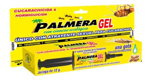 Gel Palmera Veneno Para Cucarachas Y Ho - g a $1450