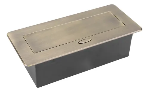 Mesa De Enchufes Power Strip De Bronce Oculta Con Buen Sella