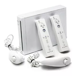 Nintendo Wii (flasheada) + 2 Controles Y 2 Mandos Nunchuck
