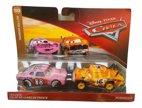 Imagen 1 de 3 de Tailgate Y Pushover Cars Mattel Disney 