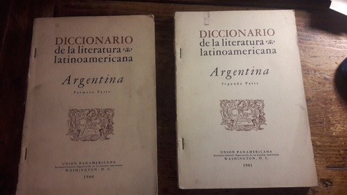 Diccionario De La Literatura Latinoamericana Argentina 2 Vol