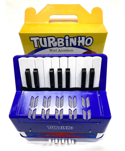 Acordeon Infantil Turbinho Sanfona Gaita Novo Original
