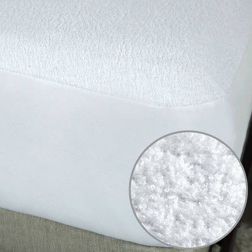 Protector De Colchon Impermeable 90x190 Ajustable Toalla Pvc