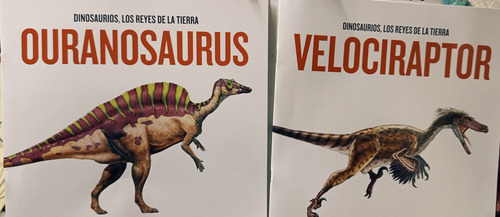 Velociraptor Y Ouranosaurus X 2 Dinosaurios Los Reyes