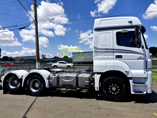 Caminhão Mb 2536 Axor 6x2 Cabine Leito Automático Susp Mola