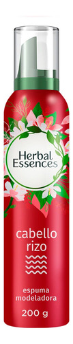 Espuma Modeladora Para Cabello Rizo De 200ml Herbal Essences