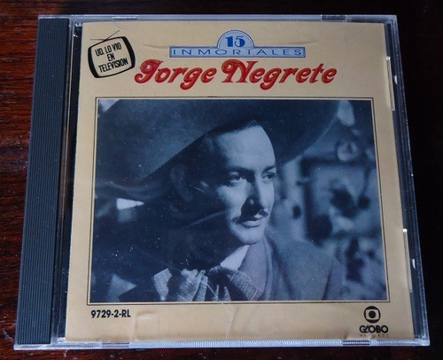 Jorge Negrete - 15 Inmortales - Cd Made In Usa