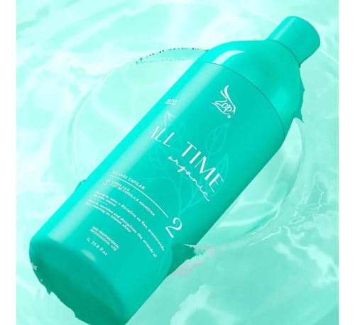 Máscara Zap Cosméticos All Time Organic alisamento sem formol de 3L
