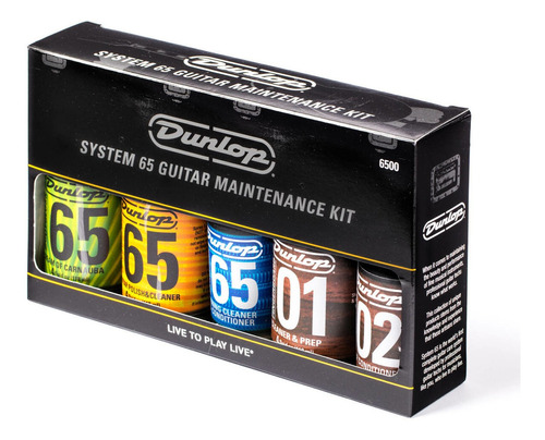 Kit De Mantenimiento Dunlop Para Guitarra 6500