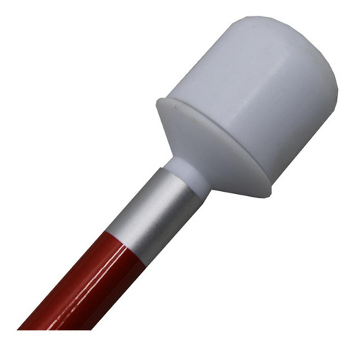 Bastón Plegable, Portátil, Plegable, Largo, Estable, Rojo,