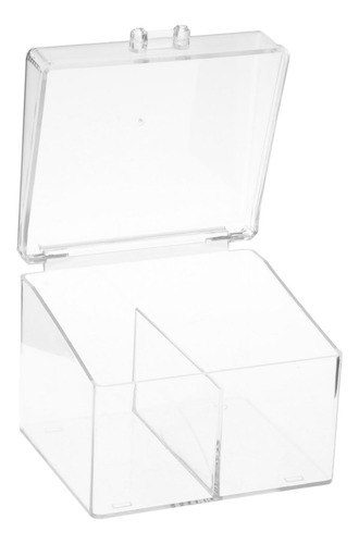 2 Caja De Almacenamiento De Almohadillas De Algodón De