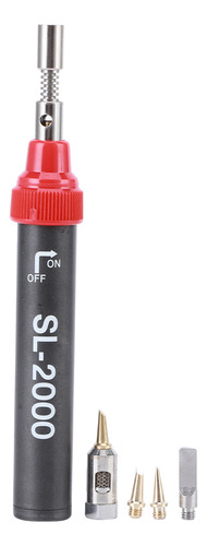Kit De Gas Para Soldador, Butano Puro 5 En 1, Varias Puntas