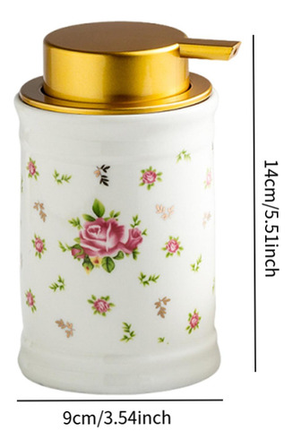 Dispensador De Jabón A Mano De Espuma Fácil De Rosa