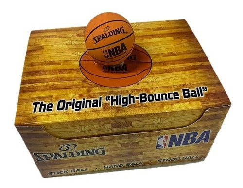 Mini Pelota Basquet Spalding High Bounce Ball Balón De Goma