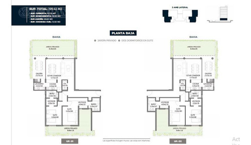 Departamento De 3 Amb, Pb Con Jardín En Venta En Armony