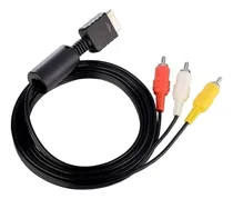Comprar Cable Av Para Ps2 Ps3 Rca Audio Video Color Negro