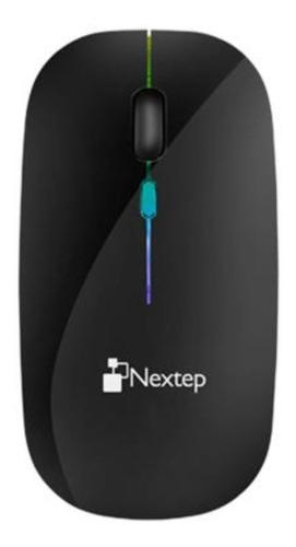 Mouse Inalámbrico Recargable Delgado/silencioso Rgb 1600 Dpi