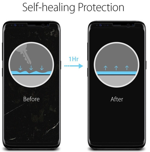 Samsung Galaxy S8+ Plus Spigen Protector Pantalla X 2 Pack