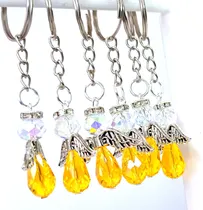 Comprar 10 Llaveros Angelito Cristal - Nacimiento\u002Fbautismo\u002Fcomunión