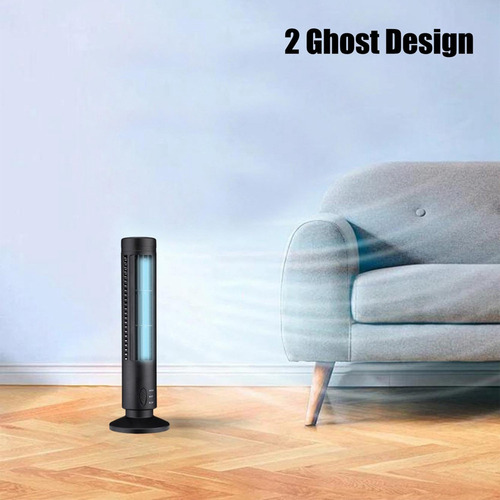 Ventilador Tower Fan De Escritorio Sin Aspas, Para Estudiant