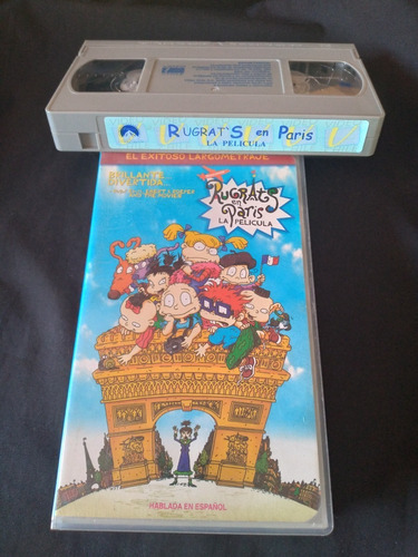 Pelicula Vhs Rugrats En Paris