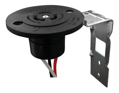 Base Para Fotocelda Con Soporte 10 Amp  110-220v