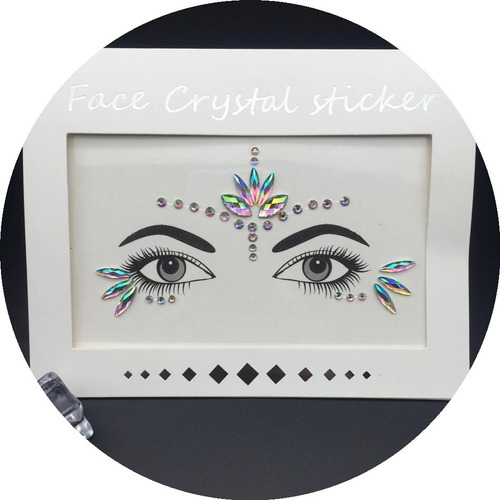 Diamantes Adhesivos Rostro Fiestas Festivales Face Stickers