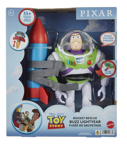 Buzz Lightyear Cohete De Rescate 35 Frases En Español