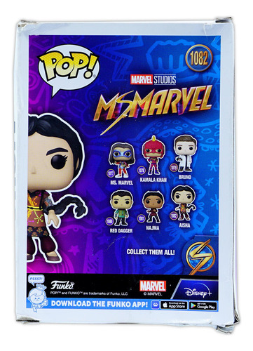 Funko Pop Marvel Studios Ms Marvel Aisha #1082
