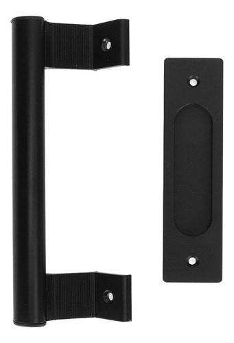 Manilla Corrediza Para Puerta De Granero De Doble Cara