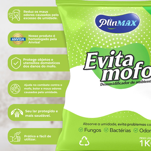 Antimofo Cloreto De Cálcio Refil 3kg
