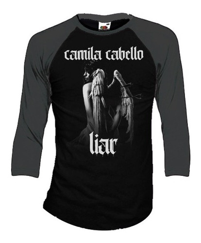 Camila Cabello Playeras Manga 3/4 Para Hombre Y Mujer