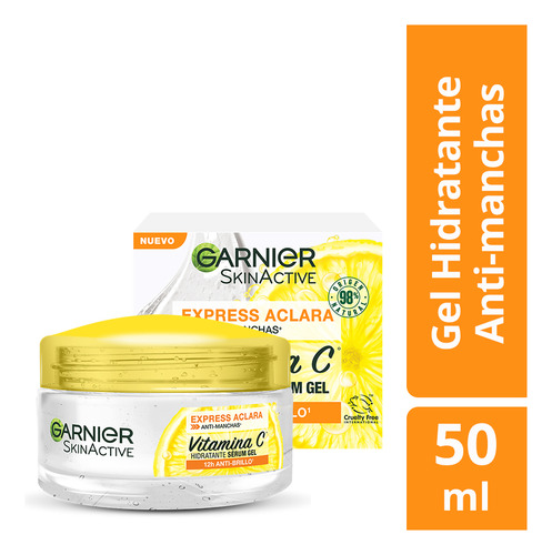 Hidratante Crema Gel Garnier Express Aclara 50ml