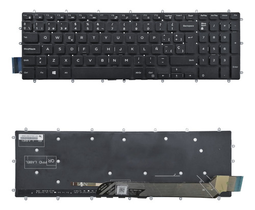 Teclado Retroiluminado Notebook Dell Inspiron 15 5565 Nuevo