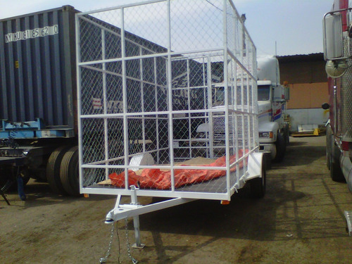 Remolque Jaula Ciclonica Pet Plastico Reciclaje Mty
