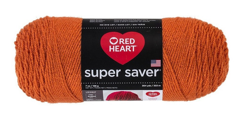 Estambre Acrílico Liso Super Saver Red Heart Coats 