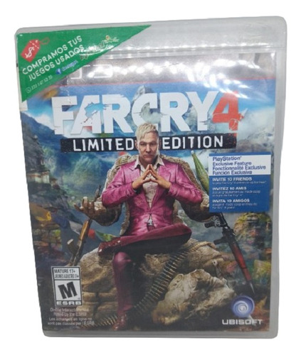 Farcry 4 Limited Edition Ps3 Seminuevo (Usado)