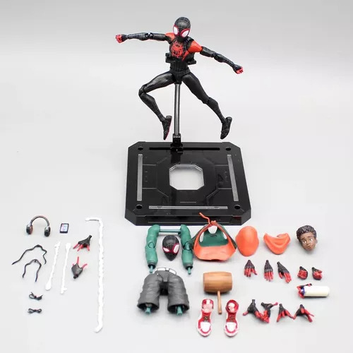 Figura De Acción Peter Parker Spider-man De Miles Morales