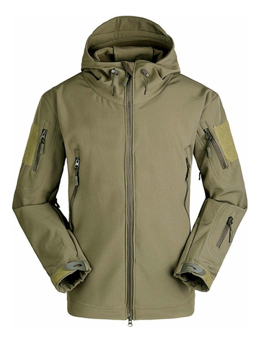 Casaca Militar Tactica Impermeable Montaña Tecnica Xxl L M