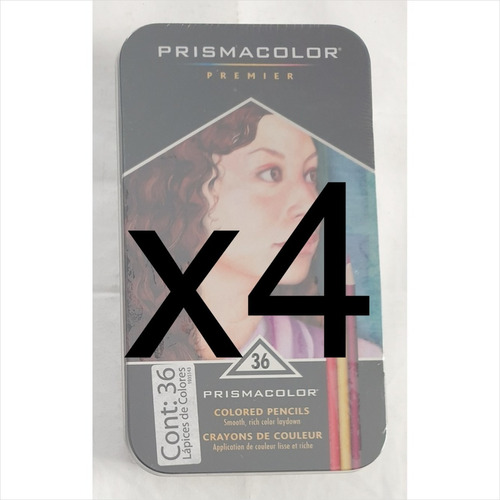 Lápices Colores Prismacolor Premier Paq C/ 4 Set D/ 36 Pza