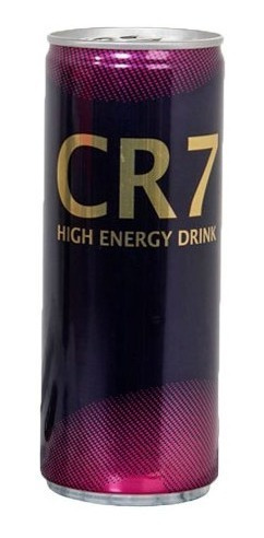 Bebida Energética Cr7 Energizante 250ml Energy Drink 