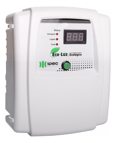 Central Coletiva Luz De Emergência Eco Luz 60 Ipec Cor Branco 110V/220V