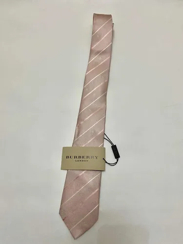 Corbata burberry rosa cheap