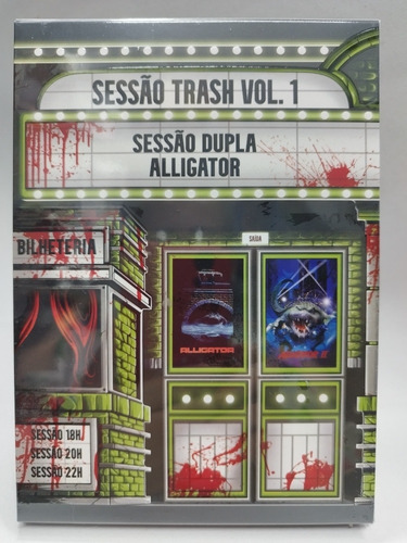 Dvd Sessão Trash Vol 1 Sessão Dupla Alligator